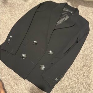 Zara Black Jacket Blazer - Size 4 - Worn a few times